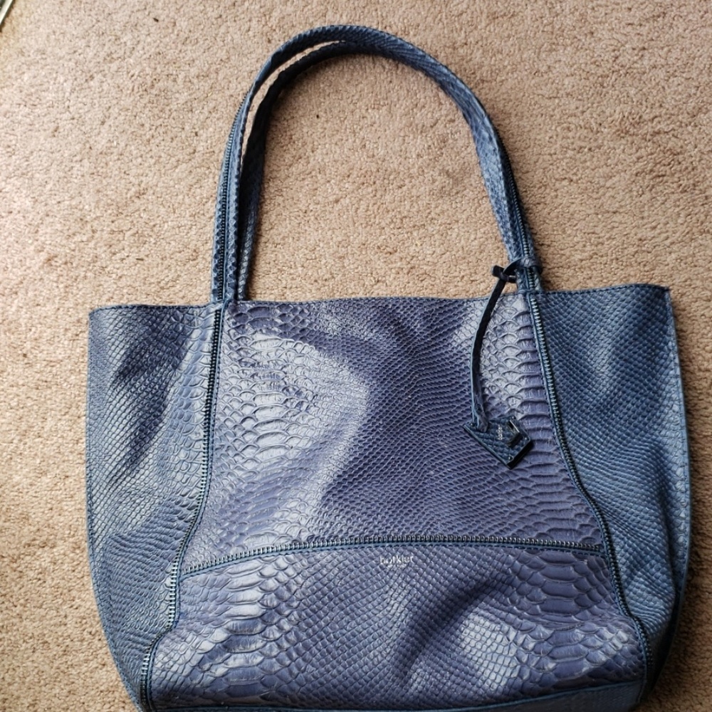 Botkier Soho Python Tote, Blue